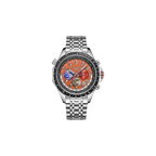 World Timer Mechanical Quartz Orange