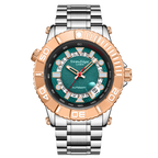 Geometric Racer Automatic - Two Tone Steel