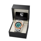 Geometric Racer Automatic - Two Tone Steel