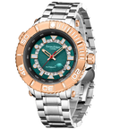 Geometric Racer Automatic - Two Tone Steel