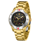 Hand Assembled Mechanical-Quartz Hybrid Automatic - Gold
