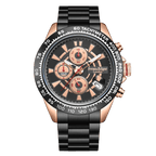 Speed Target Mechanical Quartz- Rose Black