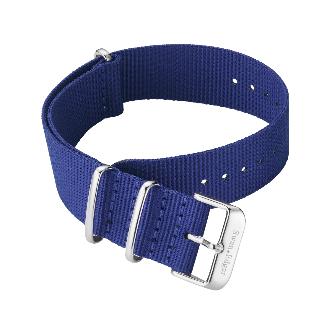 Blue Nylon Strap
